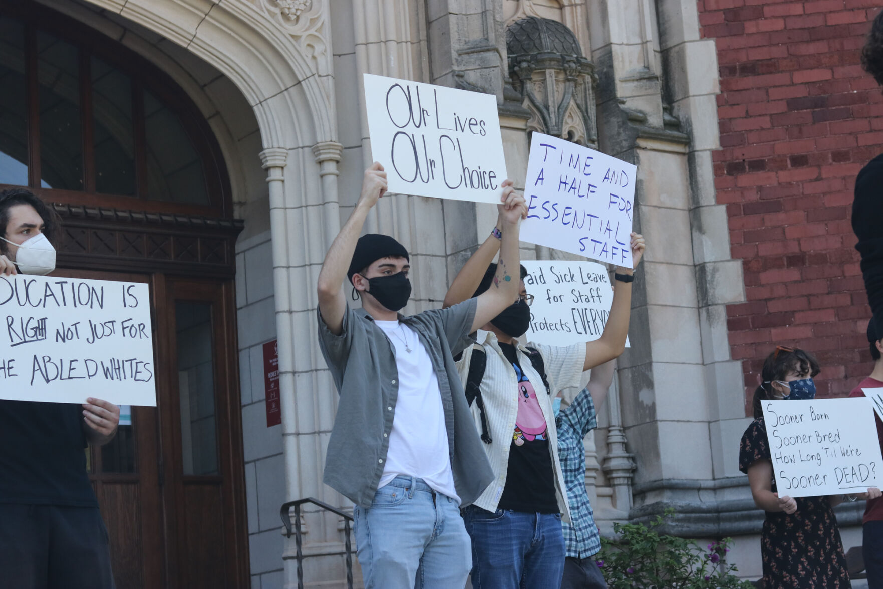 Protesters